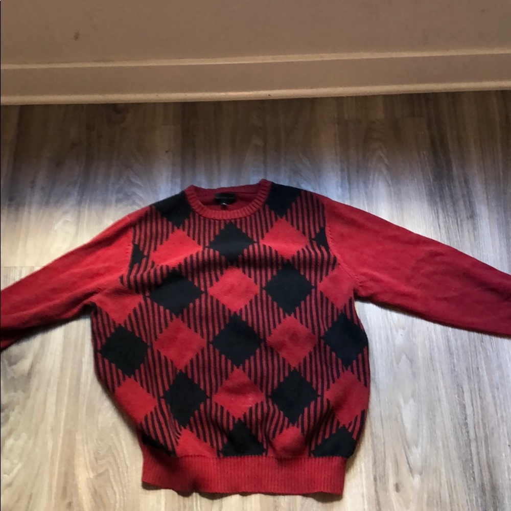 Black and Red sweater